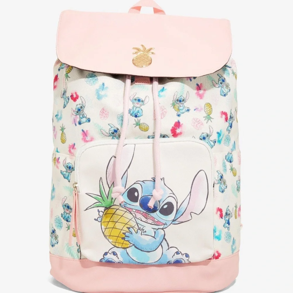 Disney Lilo &‎ Stitch Pineapples Slouch Backpack Hot Topic